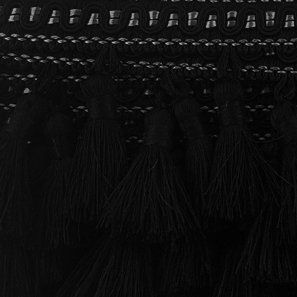 BPK 165 (10 m) tassels trim PE 56 (black) ALL PRODUCTS \ Tassels