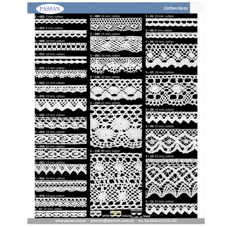 C - 218 (25 m) lace - 80 mm