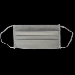 Маска гигиеническая 3-х слойная - цвет БЕЛЫЙ (5 шт.)