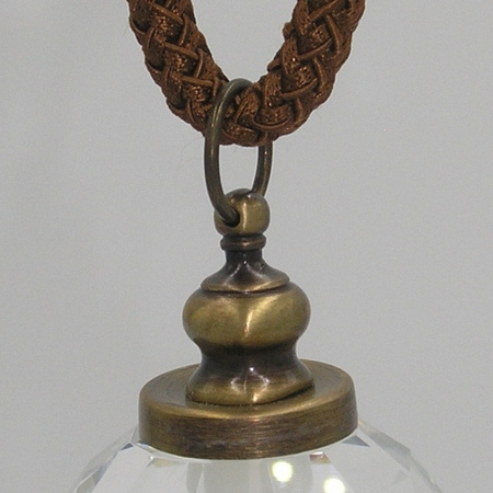 PK - 07 / BRASS Quaste modern (1 Stck.)