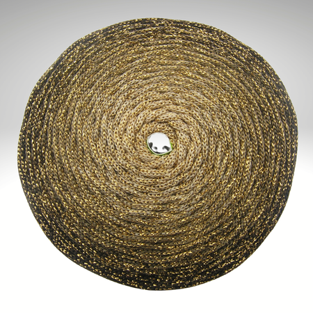 PEP-5F/OMBRE (250 m) Flache, satinierte Kordel, dreifarbig