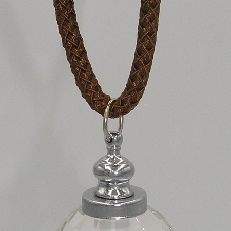 PK - 07 / CHROME (1 pcs) modern tieback