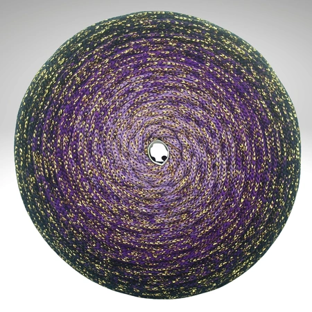 PEP-5F/OMBRE (250 м) Плоский, атласный шнур, трехцветный
