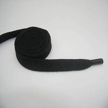 CT - 40/14/130E (10 шт.) веревка для одежды туннельная. Шнур для затяжки одежды с металлическими наконечниками 