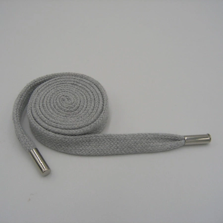 CT - 40/14/130E (10 шт.) веревка для одежды туннельная. Шнур для затяжки одежды с металлическими наконечниками 