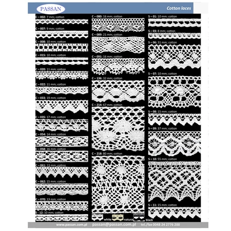 S - 09 (25 m) кружево - 37 мм