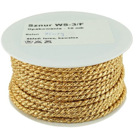 WS - 3/F (10 m) decorative metallic string