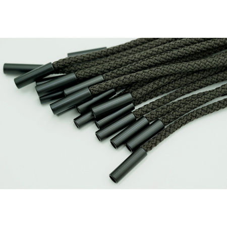 BAG-DTY5/130E (10 szt.) sznurek odzieżowy tunelowy z metalowymi końcówkami