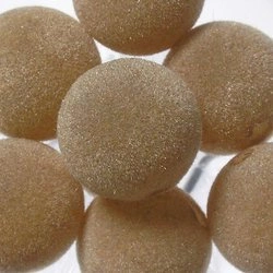 шары 20 mm замшевые бусы