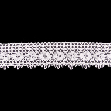 F-02 (25m) - cotton-polyester lace, 