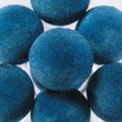 spheres 20 mm flocked beads