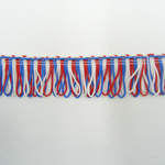WP -  30 (20 m) frędzle ozdobne trójkolorowe
