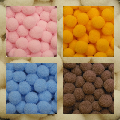 P - 1 (100 szt.) Pompons