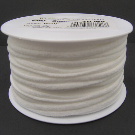 SPU - 3mm (20 m) round rubber - WHITE
