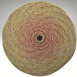 PEP-5F/OMBRE (250 m) flat, satin cord, tri-color