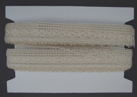 F-02 (25m) - cotton-polyester lace, 