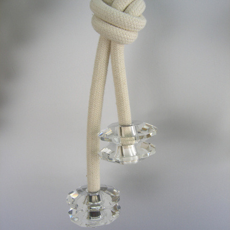 CT - 08/150  (1 pc.) cotton tassel-clamp