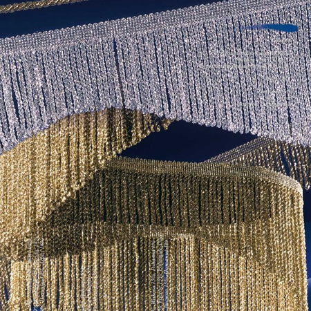 METALIC - 200F (5 m) Metallsierte Fransen