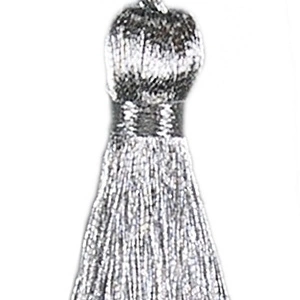 KYL - 02 (10 шт.) Кисточки металлизированные