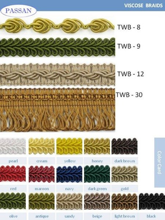 TW - 30 (25 m) rayon braid