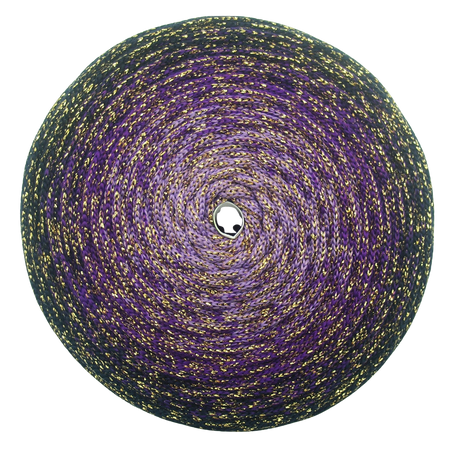 PEP-5F/OMBRE (250 m) Flache, satinierte Kordel, dreifarbig