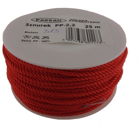 PP - 2,2 (25 m) sznurek ozdobny