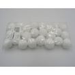 Pompon P-4 (24 szt.) pompony białe 40 mm