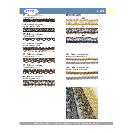 ST – 16 (25 m) metallic braid