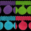 PA - 18 (25 m) pom pom trim