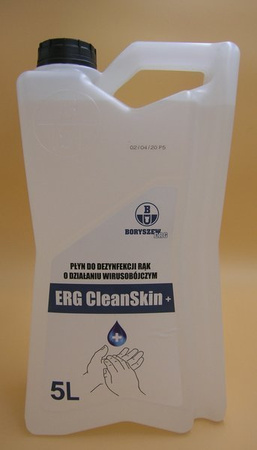 ERG Clean Skin+  (5 litrów)  - płyn dezynfekcyjny 