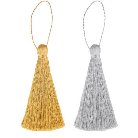 KYL - 03 (10 szt.)  chwościk metalizowany