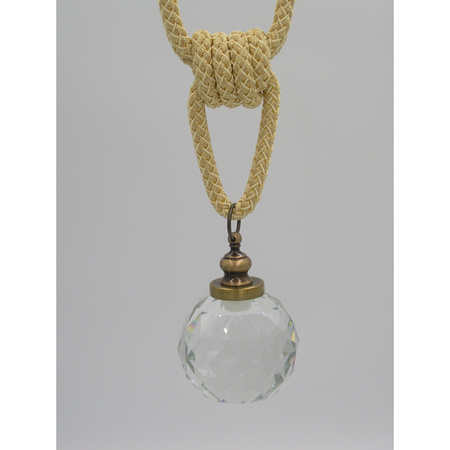 PK - 07 / BRASS Quaste modern (1 Stck.)