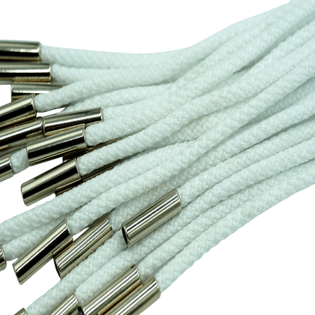 BAG-DTY5/130E (10 pcs) Tunnel clothing drawstring with metal tips