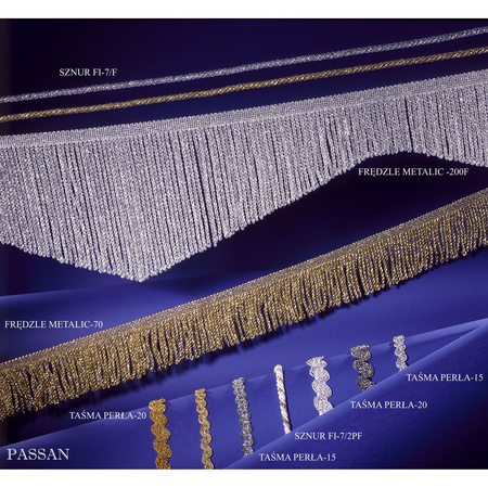 METALIC - 70 (10 m) metallic fringes