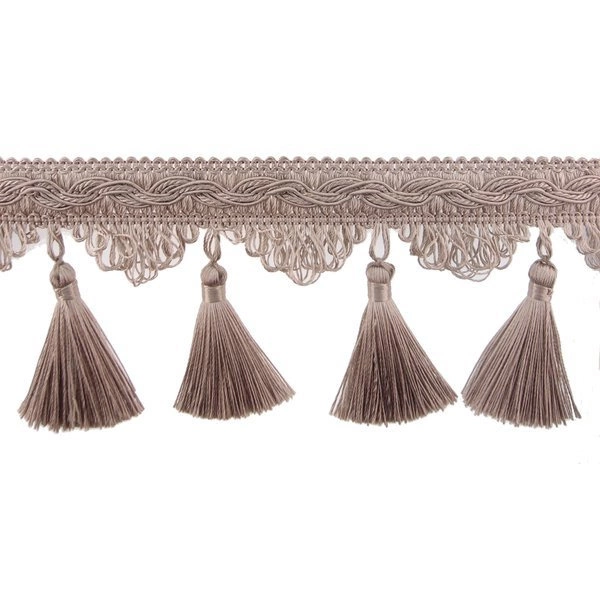BPK 019 (10 m) tassels trim PE 82 (flax) ALL PRODUCTS \ Tassels trims DECORATIVE TRIMMINGS