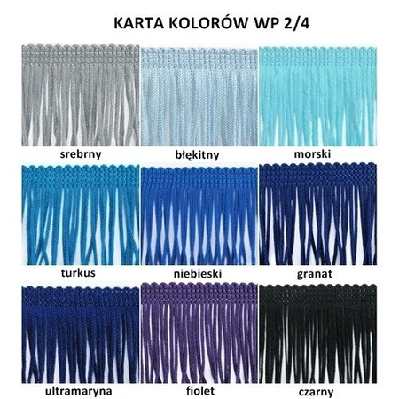 WP – 150/ELASTIC (10 m) elastic fringes