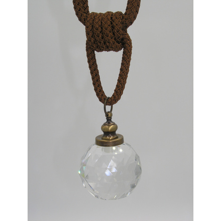 PK - 07 / BRASS (1 pc.) modern tieback