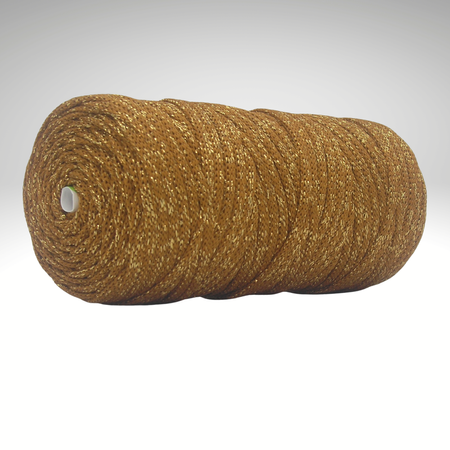 PEP-5/F (100 m) - flat satin cord with metallic yarn