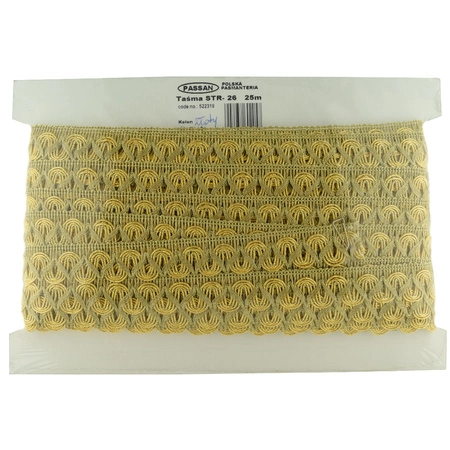 STR - 28 (25 m) тесьма металлизированная