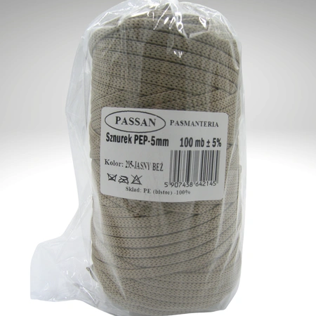 PEP-5 mm (100 m) плоская матовая струна 5 мм. 