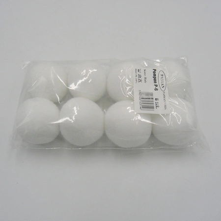 Pompon P-6 (8 штук) Помпоны