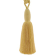 CT - 02/20 B-0 (1 pcs.) cotton tassel in a natural cotton color.