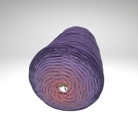 PEP-3/OMBRE (300 м) Плоский, атласный шнур, трехцветный