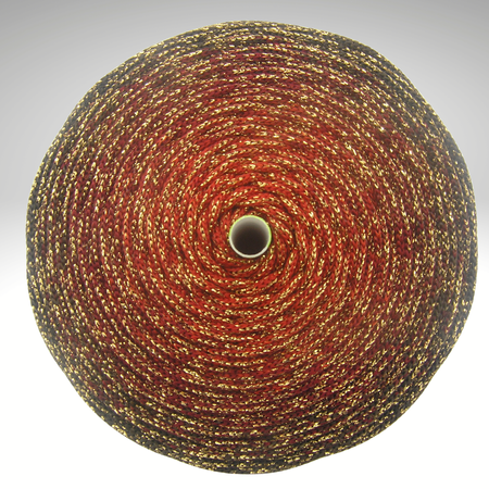 PEP-5F/OMBRE (250 m) flat, satin cord, tri-color