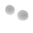 Pompon P-5 (12 szt.) pompony białe 50 mm