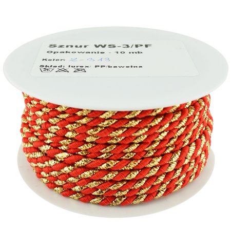 WS - 3/PF (10 m) metallic string