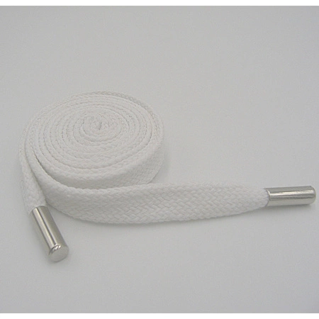 CT - 40/14/130E (10 шт.) веревка для одежды туннельная. Шнур для затяжки одежды с металлическими наконечниками 
