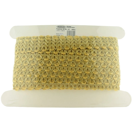 STR - 37 (25 m) тесьма металлизированная