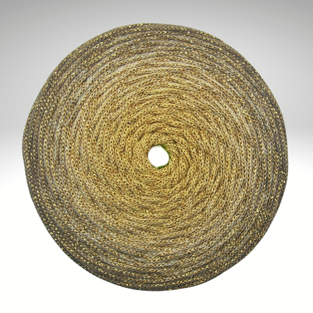 PEP-5F/OMBRE (250 m) Flache, satinierte Kordel, dreifarbig