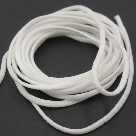 SPU - 3mm (20 m) round rubber - WHITE